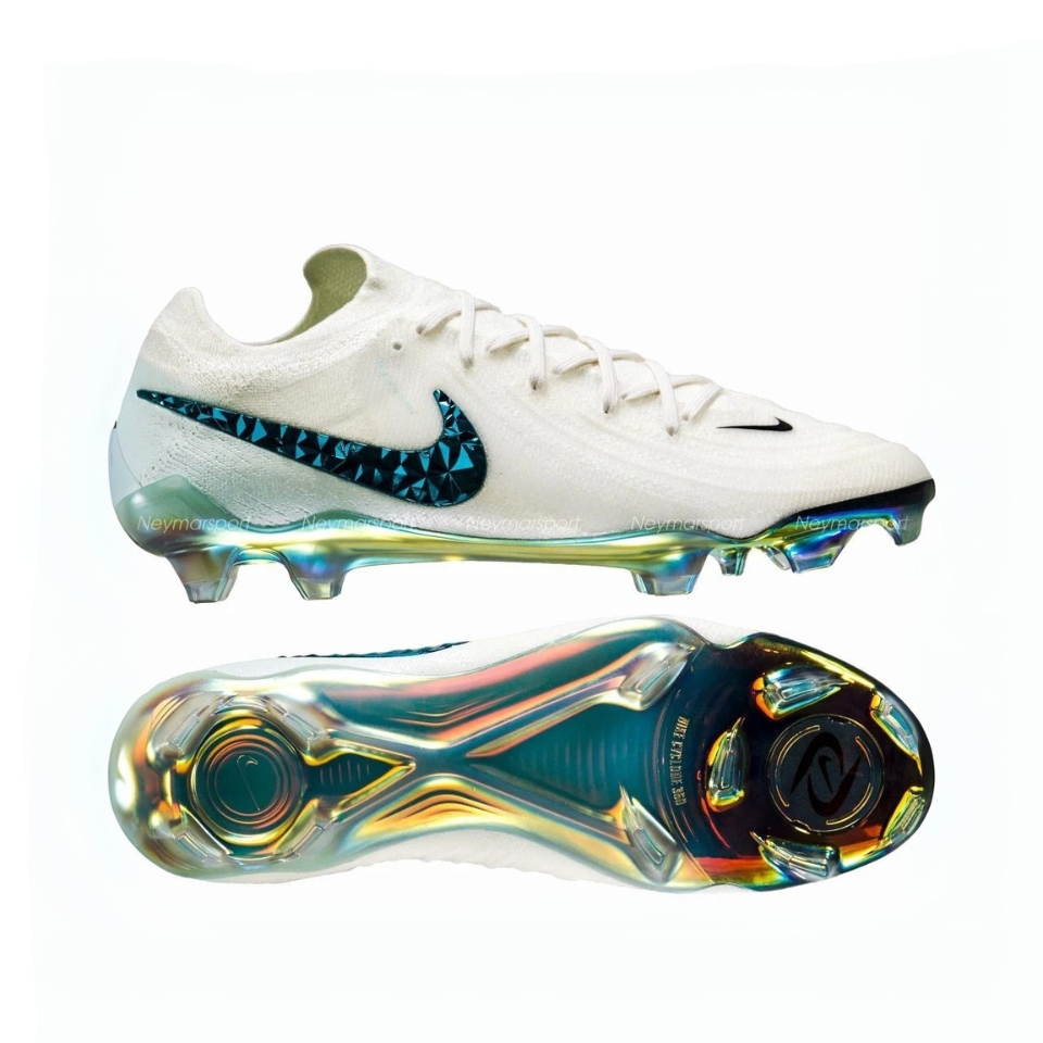 Nike Phantom GX II Elite FG LV8 Limited Edition Soccer Boots - White/Multi Color