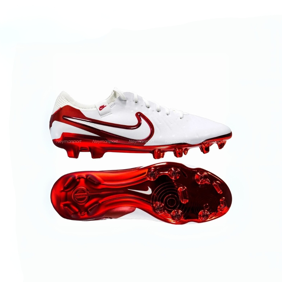 Nike Tiempo Legend 10 Elite FG LV8 Limited Edition Soccer Shoes - White/Multi Color