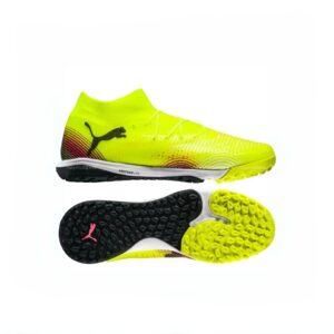 PUMA Future 8 Pro Cage TT Audacity Soccer Shoes - Yellow Alert/PUMA Black/Sun Struck