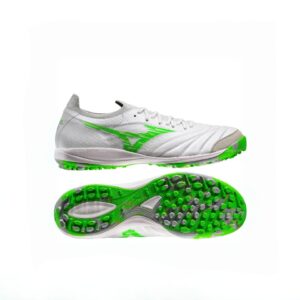 Mizuno Morelia Neo Sala Beta Made in Japan TF Frontier Pack Soccer Shoes - White/Green