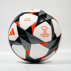 Adidas Football Champions League Bilbao 2024 Pro Match Ball Women - White/Black/Solar Red